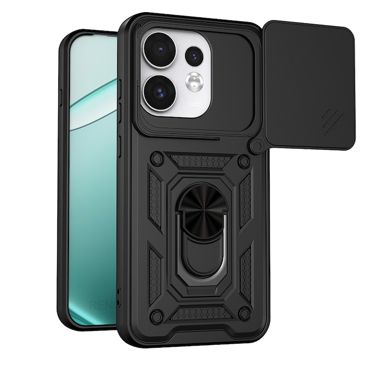 Techsuit - CamShield Series - Oppo Reno16 / Reno16 Pro - Black