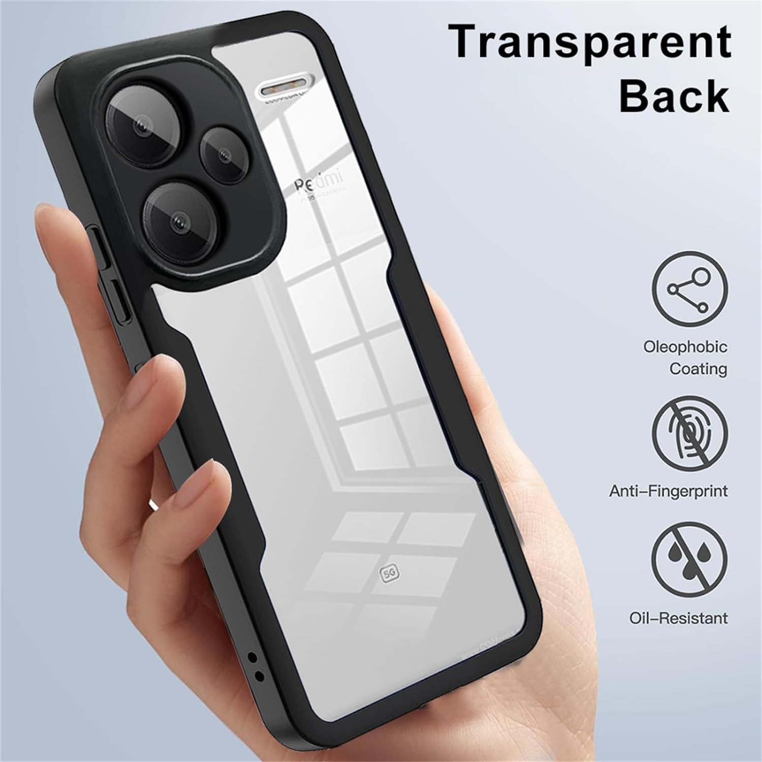 Pachet 360: Husa cu folie integrata pentru Oppo A79 Cover360 fata / spate - negru