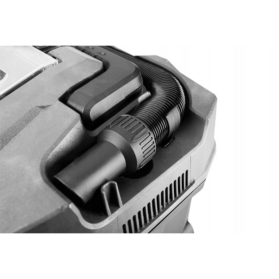Aspirator de atelier, 18V, 10L, Graphite, filtru HEPA, 2 m furtun