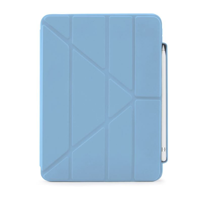 Husa tableta Pipetto Origami No3 compatibila cu iPad 10.9 inch 2022, Light Blue