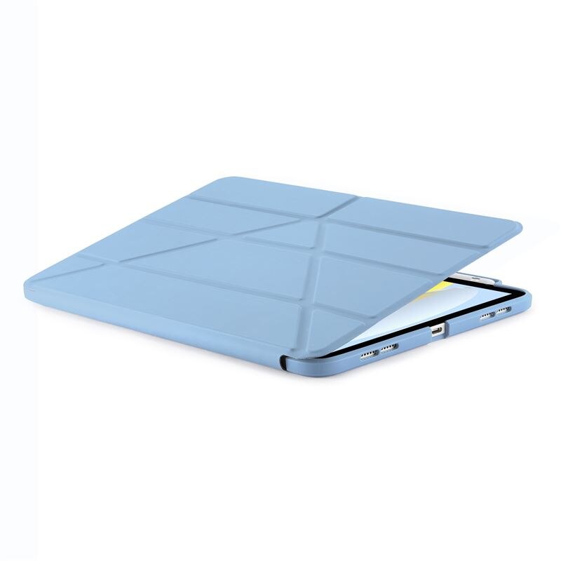 Husa tableta Pipetto Origami No3 compatibila cu iPad 10.9 inch 2022, Light Blue