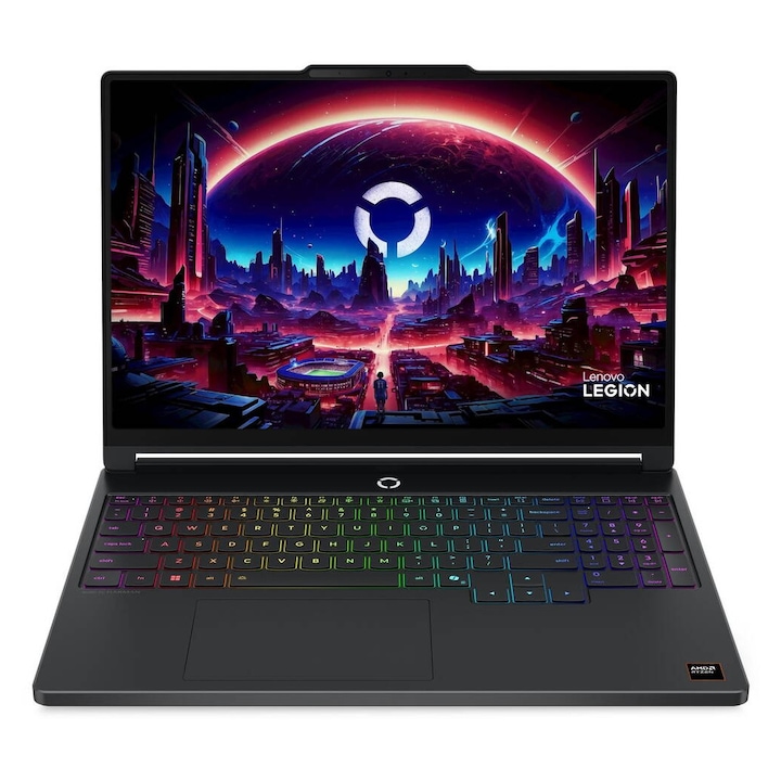 Laptop Lenovo Legion 5 WQXGA 15.3 inch AMD Ryzen 7 250 16GB 512GB SSD GeForce RTX 5060 Windows 11 Home Eclipse Black