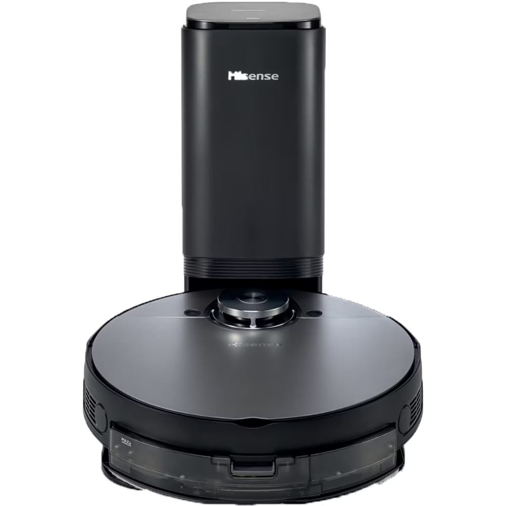 Aspirator robot HISENSE, 0.5l, 14.4V, autonomie max 150 min, functie mop, negru