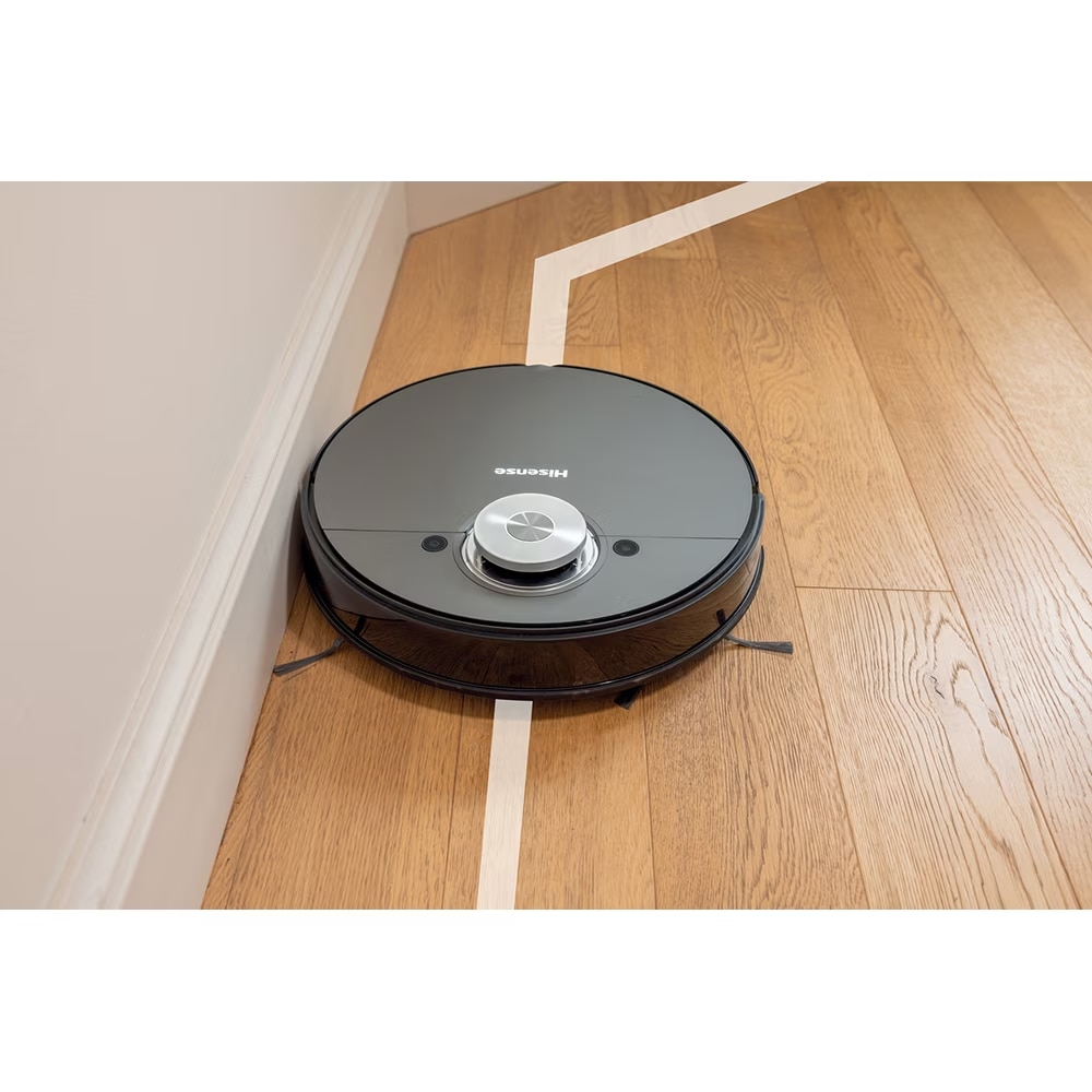 Aspirator robot HISENSE, 0.5l, 14.4V, autonomie max 150 min, functie mop, negru