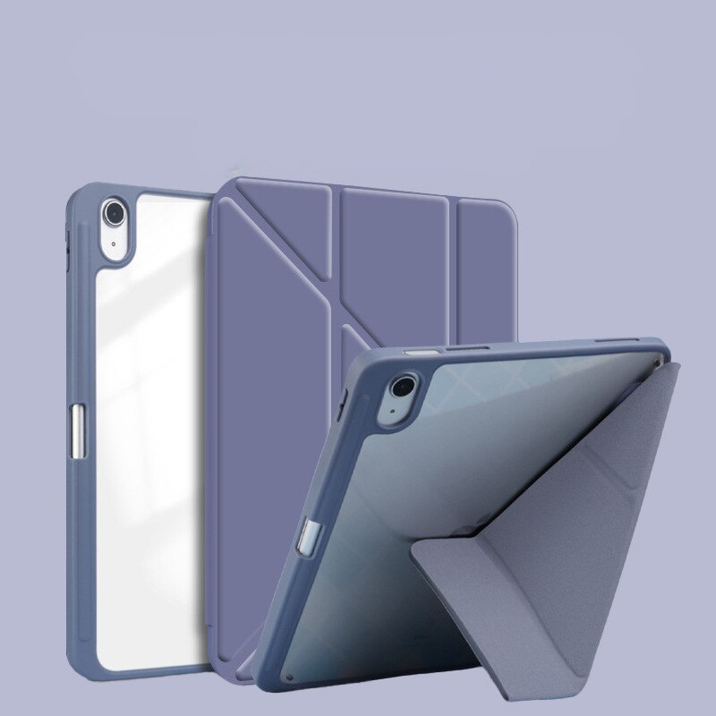 Husă de protecție pentru iPad Pro 11, ORBER, rigidă, violet, suport reglabil 10x70