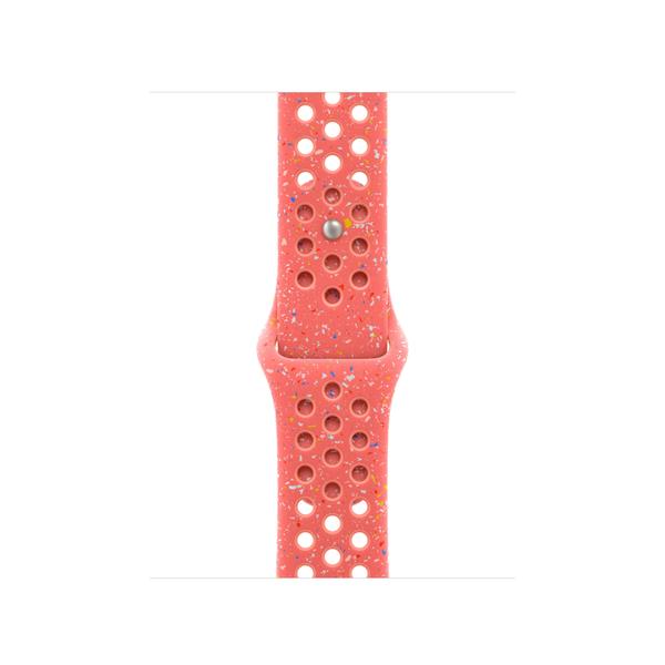 Curea Smartwatch Apple MC2K4ZM/A pentru Watch 40mm, Nike Sport Band, M/L (Roz)