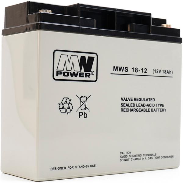 Acumulator AGM MW 18-12S, 12V / 18Ah