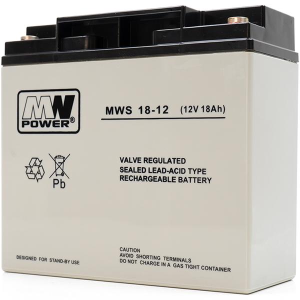 Acumulator AGM MW 18-12S, 12V / 18Ah