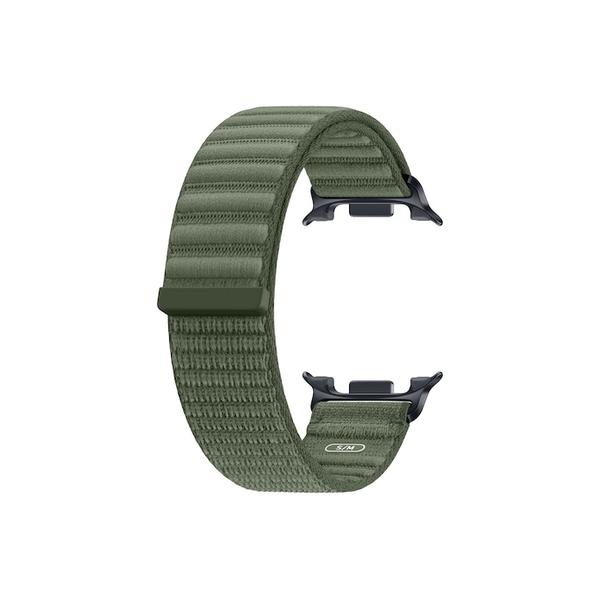 Curea Smartwatch Samsung Fabric Band ET-SVL32SGEGEU pentru Galaxy Watch9 (Verde)