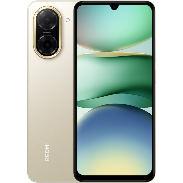 Telefon mobil Xiaomi Redmi A5, 3GB RAM, 64GB, 4G, Gold