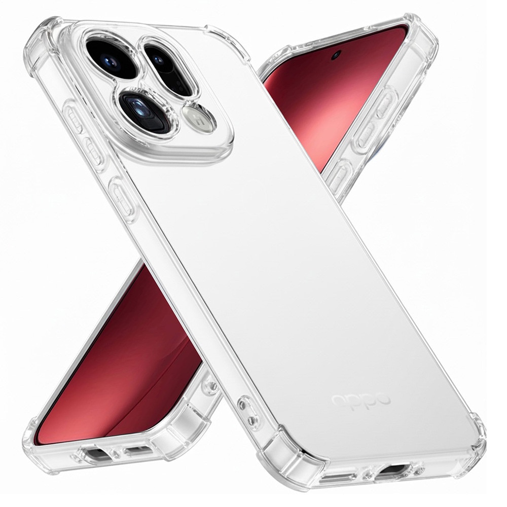 Husa pentru Oppo Find X9 Pro - Techsuit Shockproof Clear Silicone - Clear