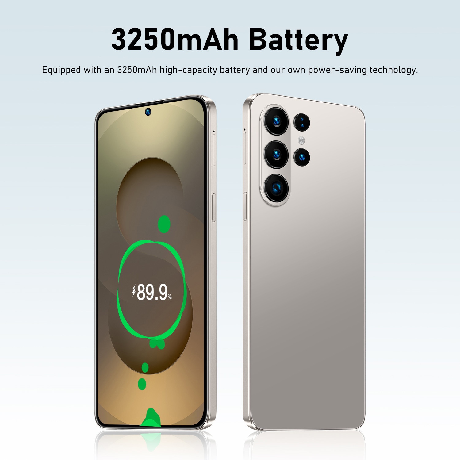 Telefon mobil 4G, 6.56 inch, 3GB RAM, 16GB ROM, gri, Dual SIM+microSD, Android 10.0