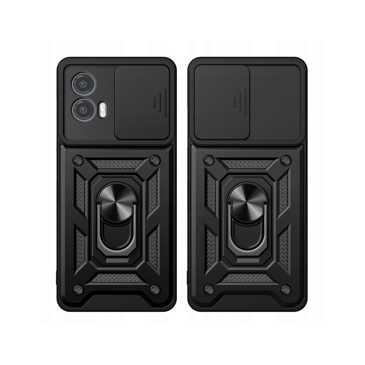 Husa pentru Motorola Moto G73 - Techsuit CamShield Series - Black