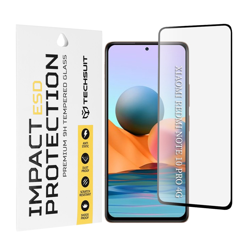 Folie telefon ESD Glass Xiaomi Redmi Note 10 Pro / Note 10 Pro Max Negru