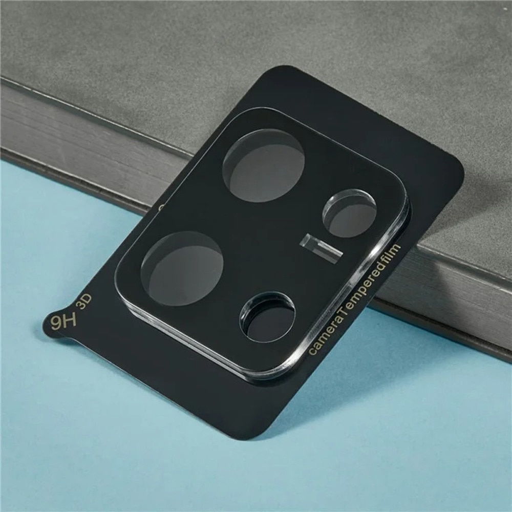 Folie Camera pentru Xiaomi Redmi Note 14S - Techsuit Full Camera Glass - Negru