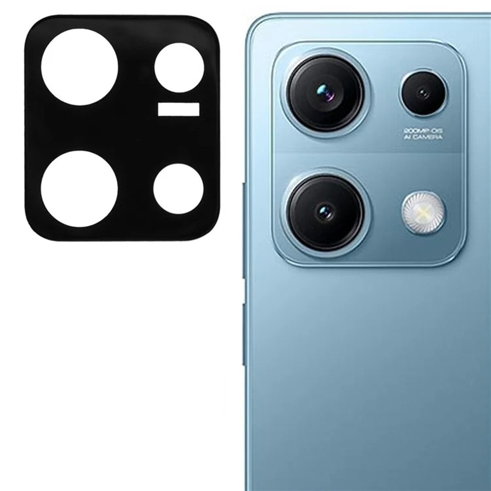 Folie Camera pentru Xiaomi Redmi Note 14S - Techsuit Full Camera Glass - Negru