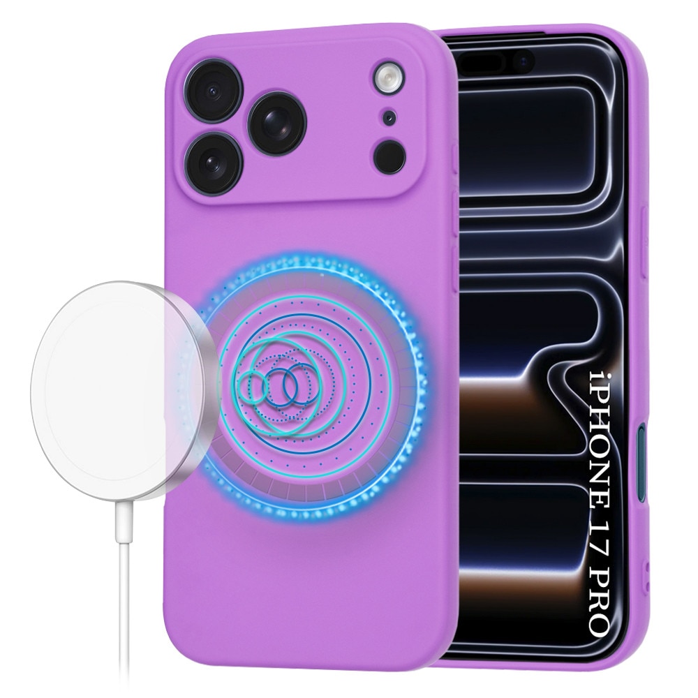 Husa pentru iPhone 17 Pro - Techsuit SoftFlex MagSafe - Purple
