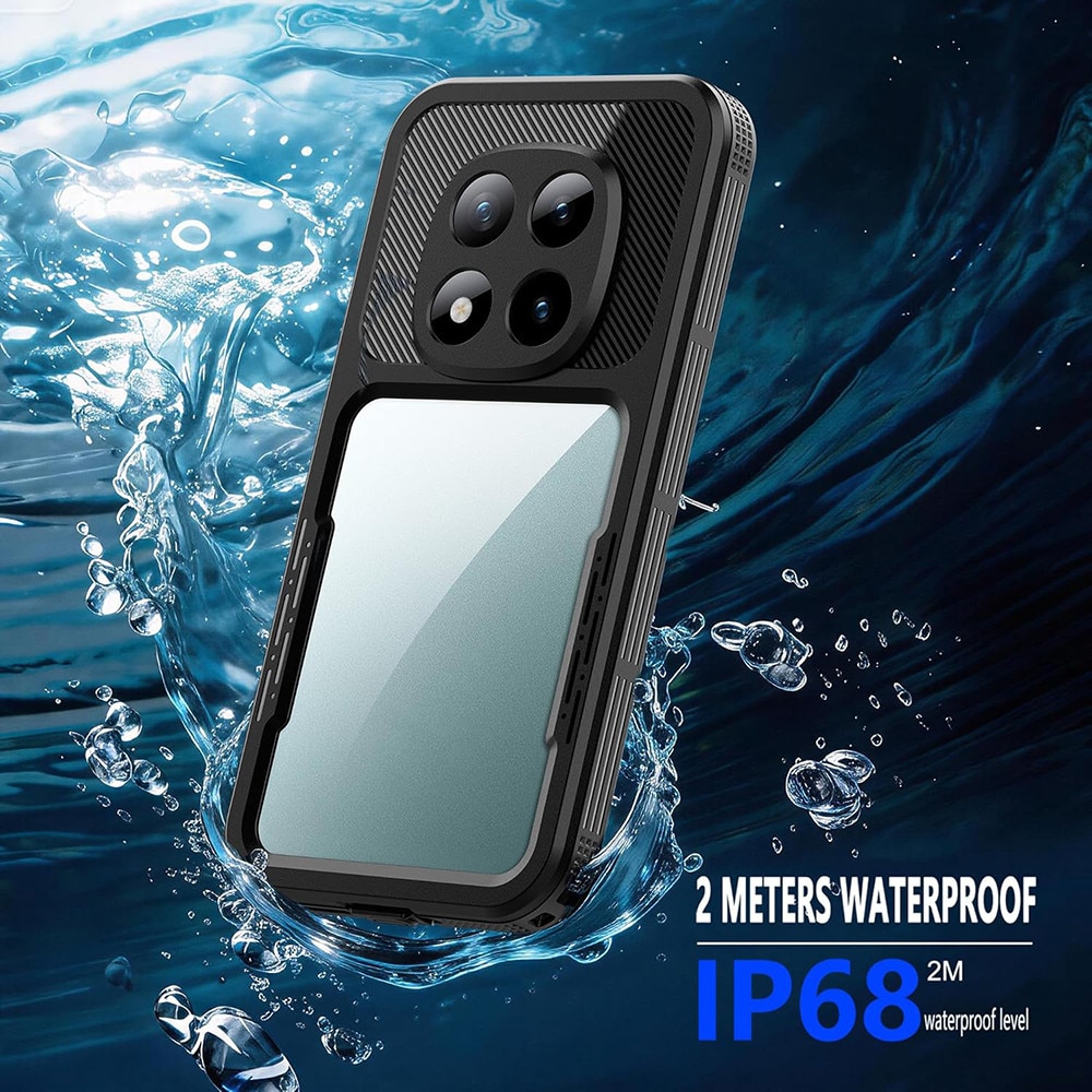 Husa pentru Xiaomi Redmi Note 15 Pro 5G - ShellBox Waterproof IP68 Case - Black