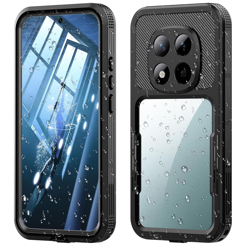 Husa pentru Xiaomi Redmi Note 15 Pro 5G - ShellBox Waterproof IP68 Case - Black