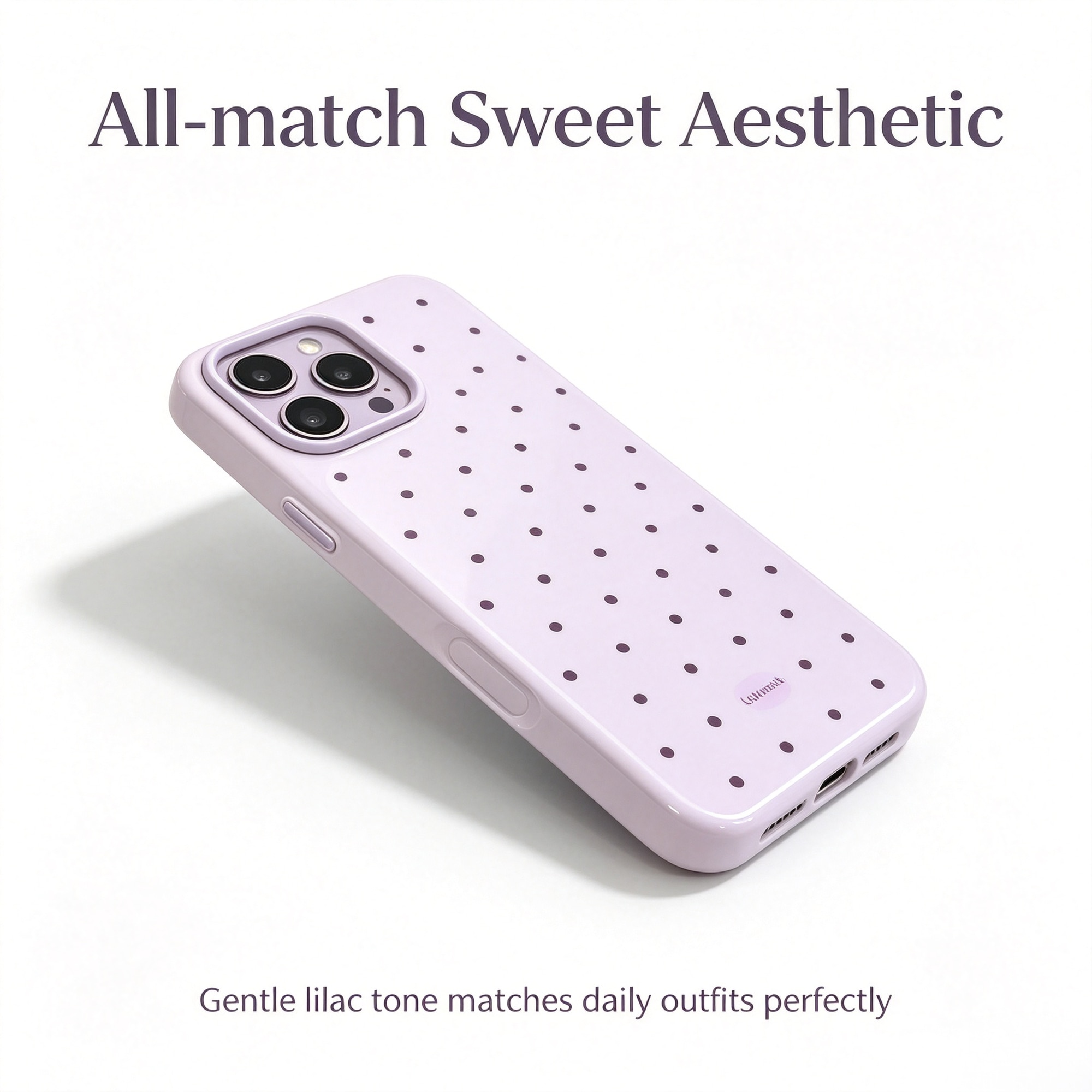 Husa telefon TPU moale buline color-block iPhone 17 Pro Max protectie elastica