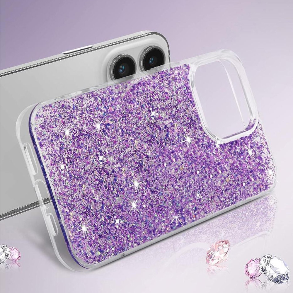 Husa Motorola Moto G14 - Techsuit Sparkly Glitter - Mov
