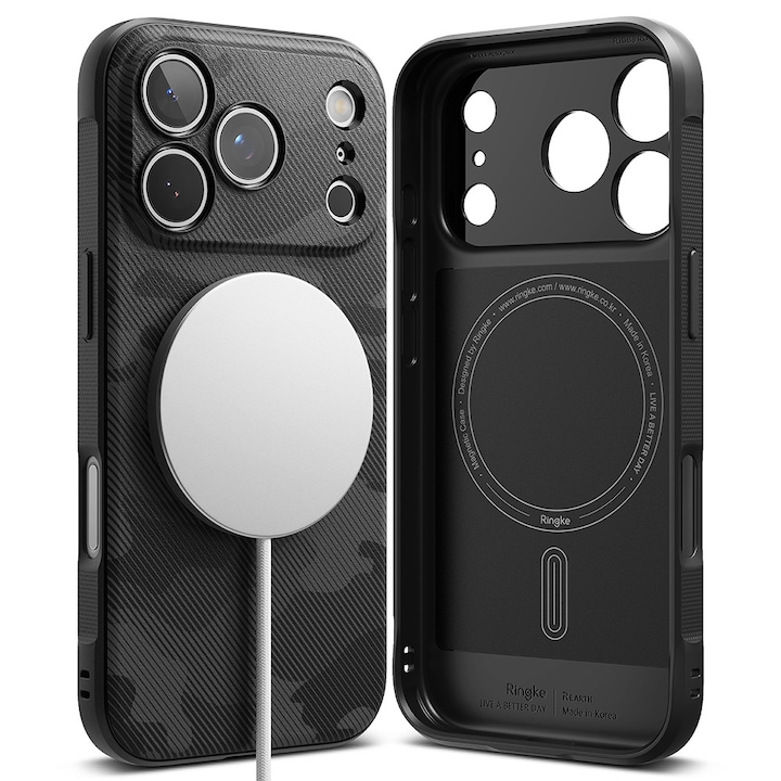 Husa pentru Apple iPhone 17 Pro Max, din TPU, Ringke, Culoare Multicolor