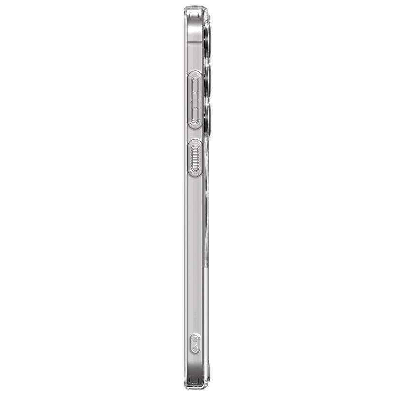 Carcasa Spigen Ultra Hybrid cu MagSafe compatibila cu Samsung Galaxy S25 FE, Clear White