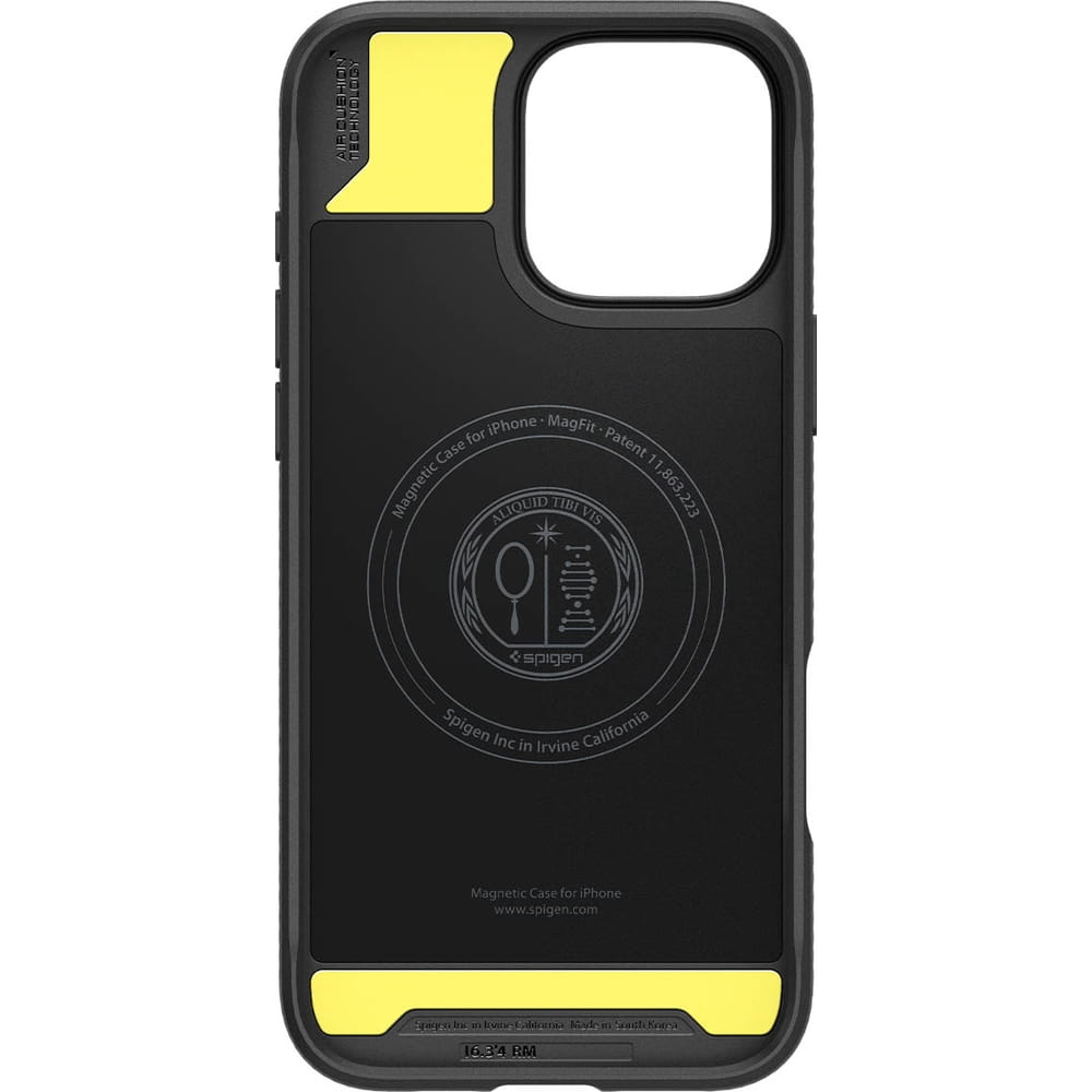 Husa Spigen Rugged Armor Mag pentru iPhone 16 Pro, Neagra