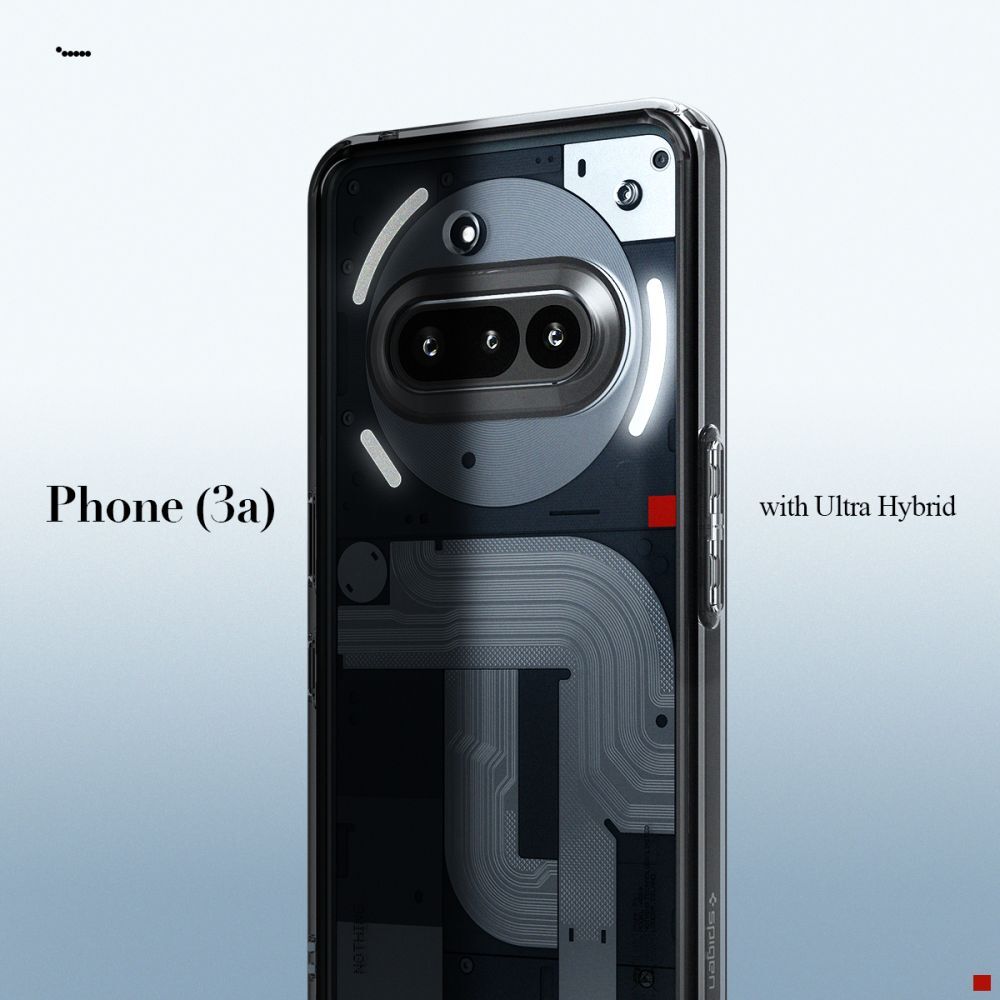 Husa Nothing Phone (3a) Spigen Ultra Hybrid, gri