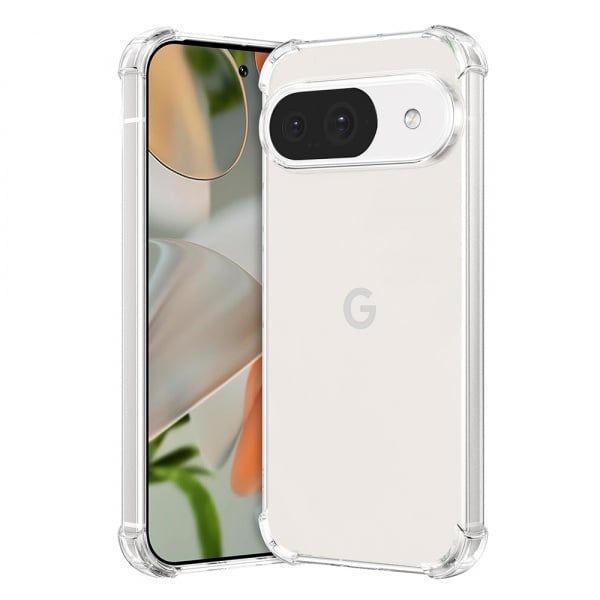 Husa pentru Google Pixel 9 - Techsuit Shockproof Clear Silicone - Clear