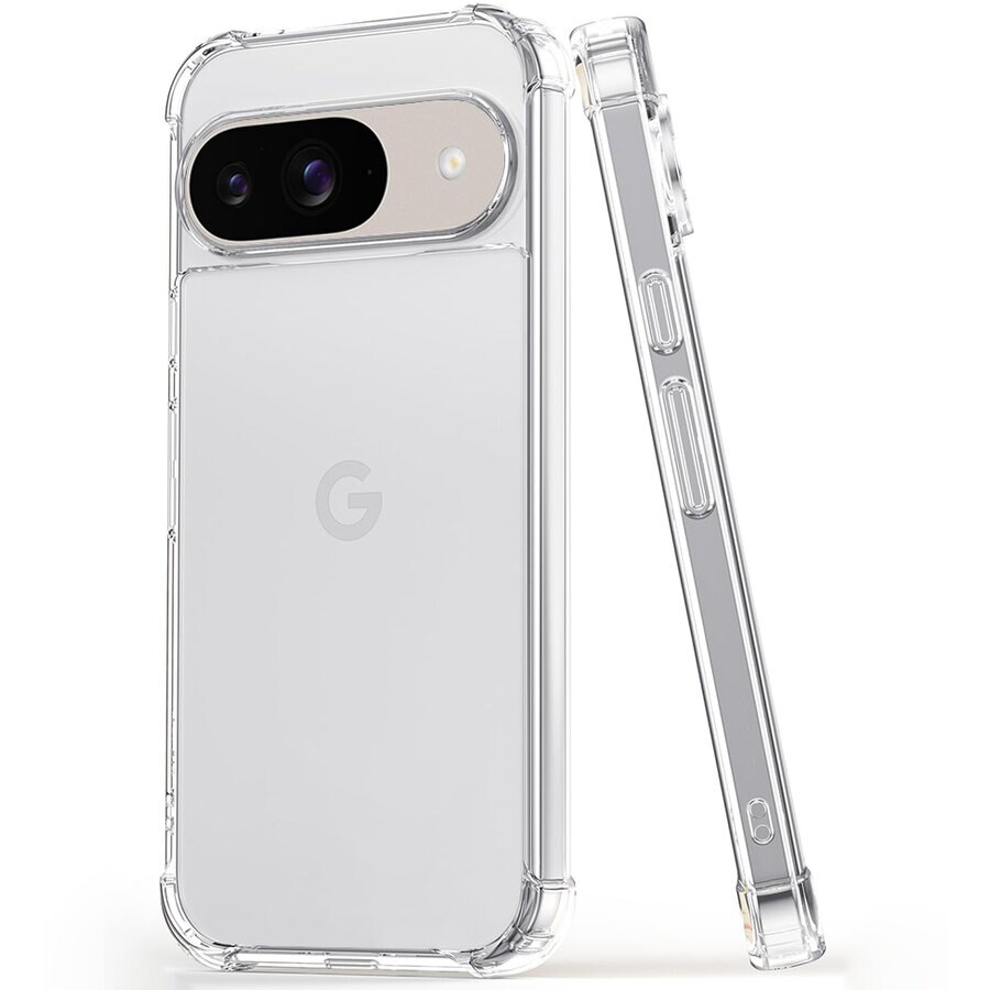 Husa pentru Google Pixel 9 - Techsuit Shockproof Clear Silicone - Clear
