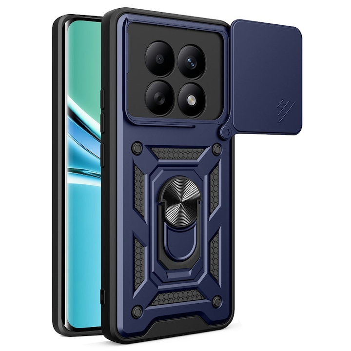 Husa pentru Xiaomi Redmi Note 15 5G / Note 15 4G / Poco M8 5G - Techsuit CamShield Series - Blue