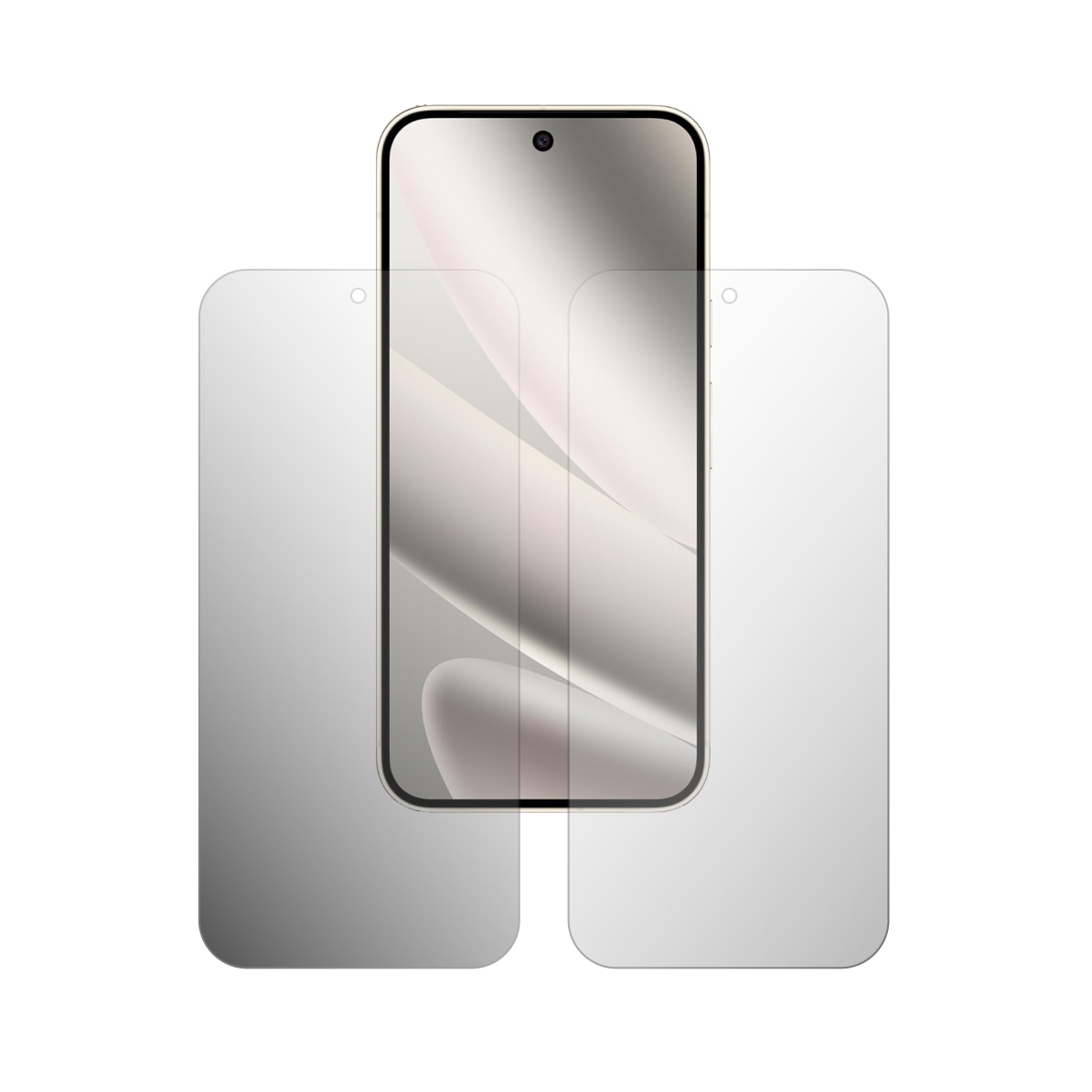 Set 2X Folie Protectie Ecran iSkinz Mata pentru Google Pixel 10 Pro XL - Full Display, Siliconica Matte Anti-Amprenta, Adeziva si Flexibila