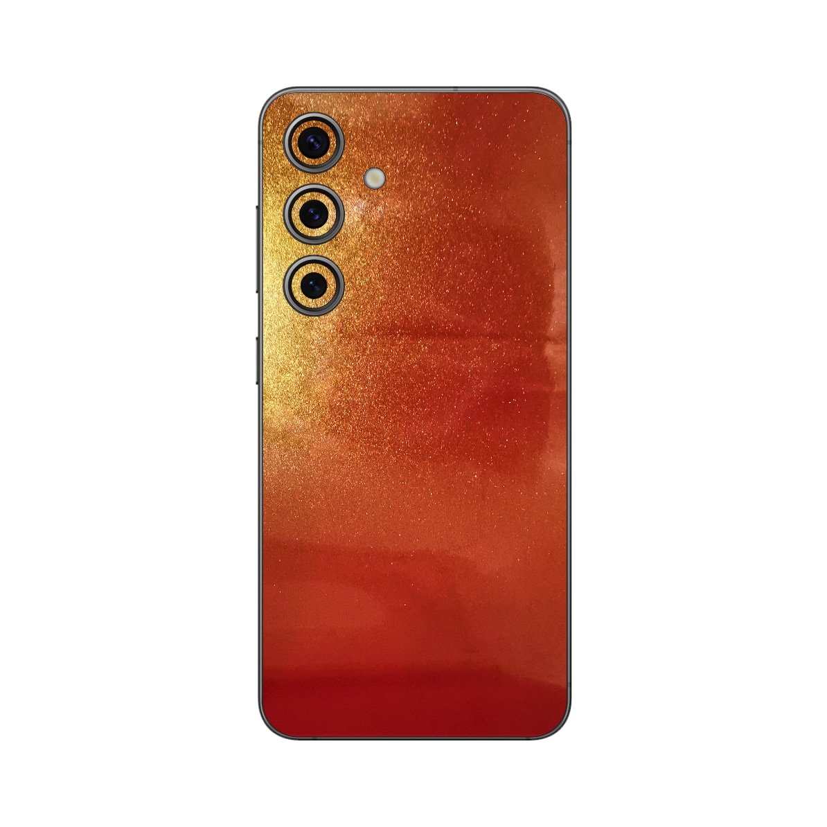 Folie iSkinz pentru Samsung Galaxy S24 - Cameleon Color Shift Sunset, 360 Cut, Skin Adeziv, Protectie Carcasa Spate si Laterale