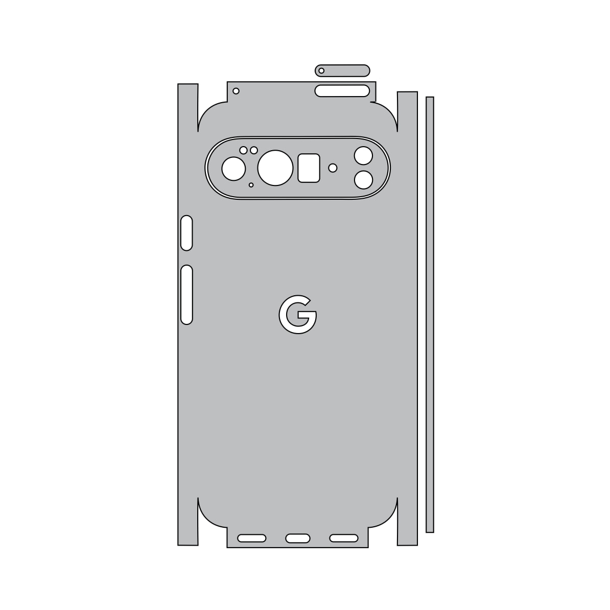 Folie iSkinz pentru Google Pixel 10 Pro - Neon Galben, 360 Cut, Skin Adeziv, Protectie Carcasa Spate si Laterale