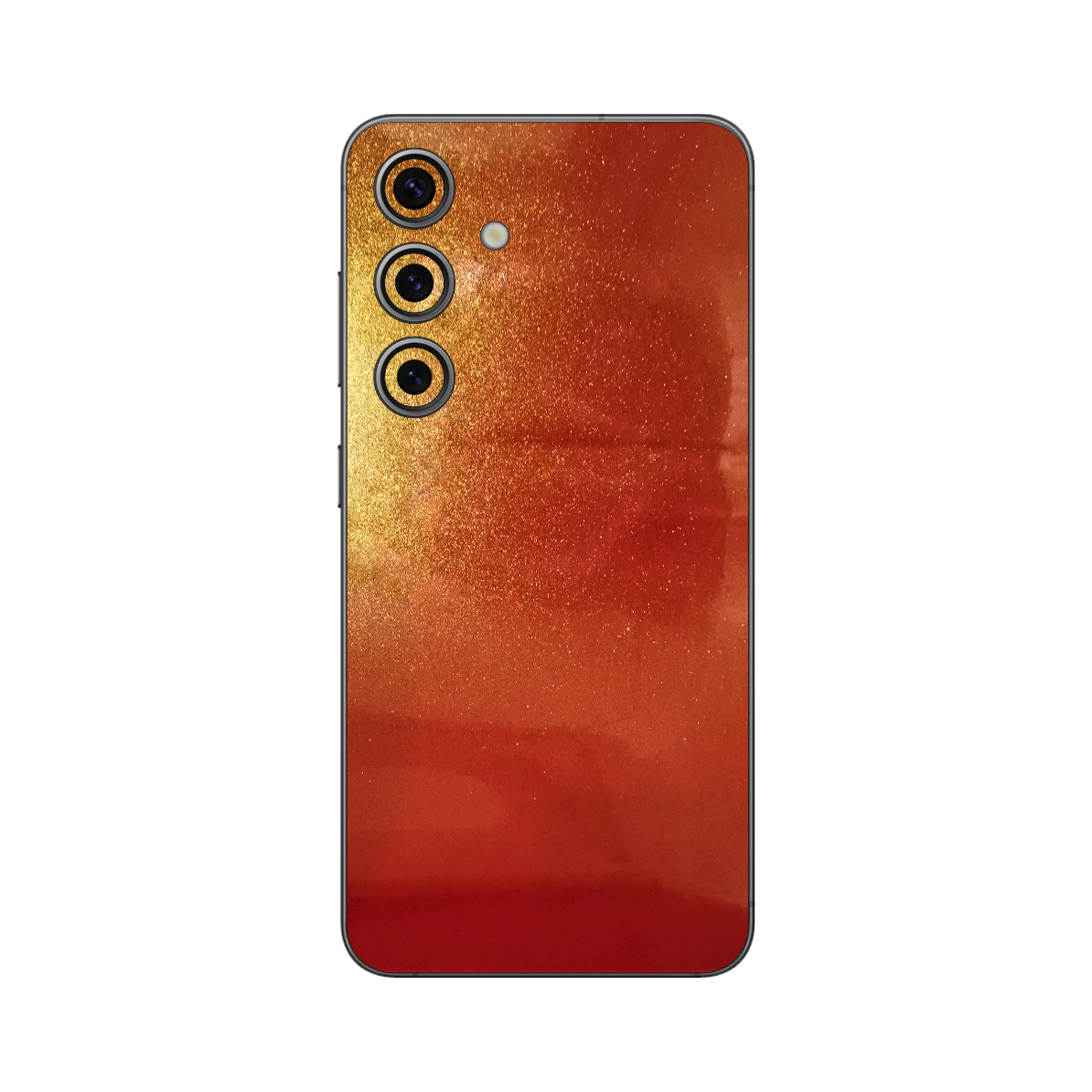 Folie iSkinz pentru Samsung Galaxy S24 - Color Shift Sunset, 360 Cut, Skin Adeziv Full Cover, Protectie Carcasa Spate si Laterale