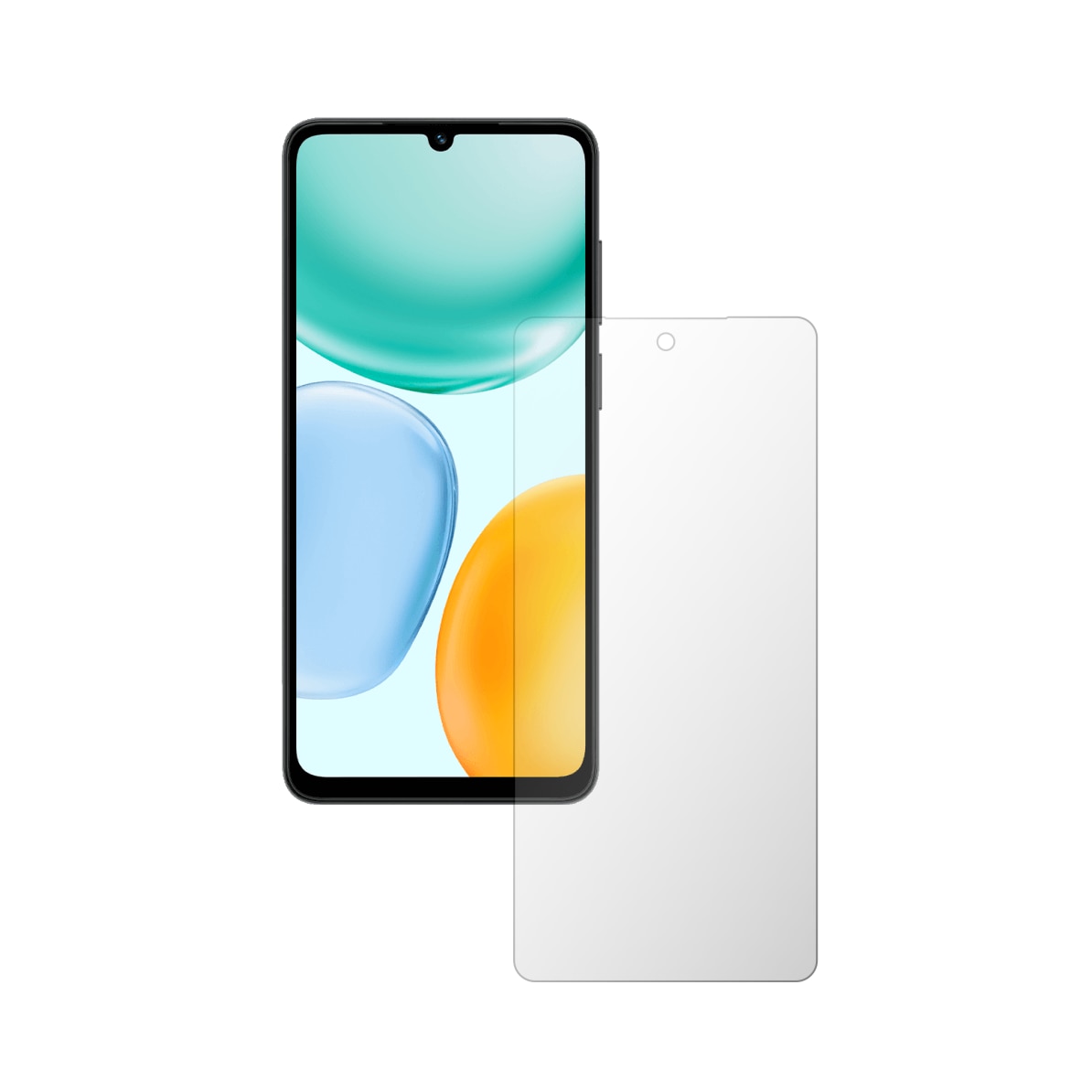 Folie Protectie Ecran Folie24, pentru Honor X5c Plus, 1X Ultra-Clear cu Acoperire Case-Friendly ( Compatibile cu Carcasa ), Adeziva, Flexibila cu Auto Regenerare