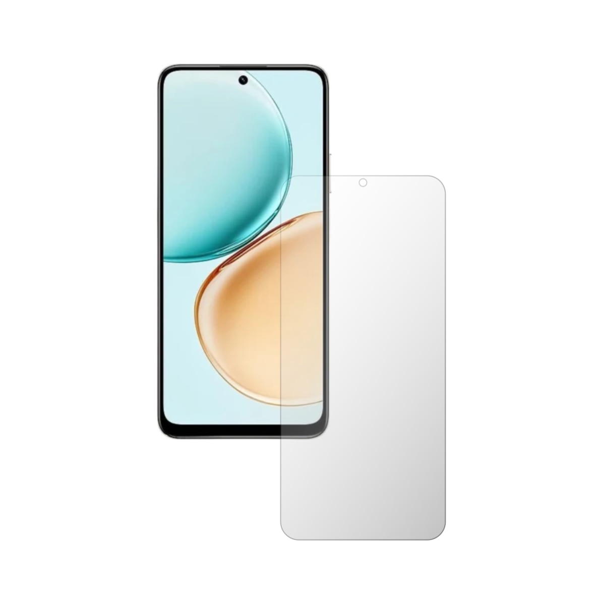 Folie Protectie Ecran Folie24, pentru Honor X7d 4G, 1X Ultra-Clear cu Acoperire Case-Friendly ( Compatibile cu Carcasa ), Adeziva, Flexibila cu Auto Regenerare
