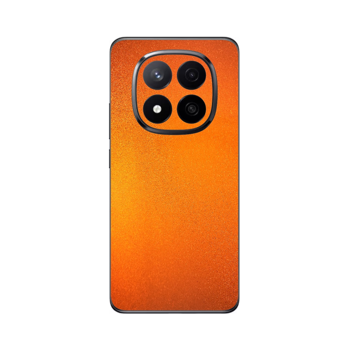 Folie iSkinz pentru Xiaomi Redmi Note 14 Pro - Tangerine Dream, Split Cut, Skin Adeziv Full Cover, Protectie Carcasa Spate si Laterale