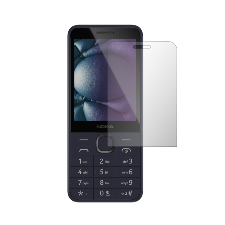 Folie Protectie Ecran iSkinz AutoRegeneranta pentru Nokia 225 4G (2024) - Full Cut, Invisible Skinz UHD, Siliconica Ultra-Clear cu Acoperire Totala, Full Display Cover, Adeziva si Flexibila