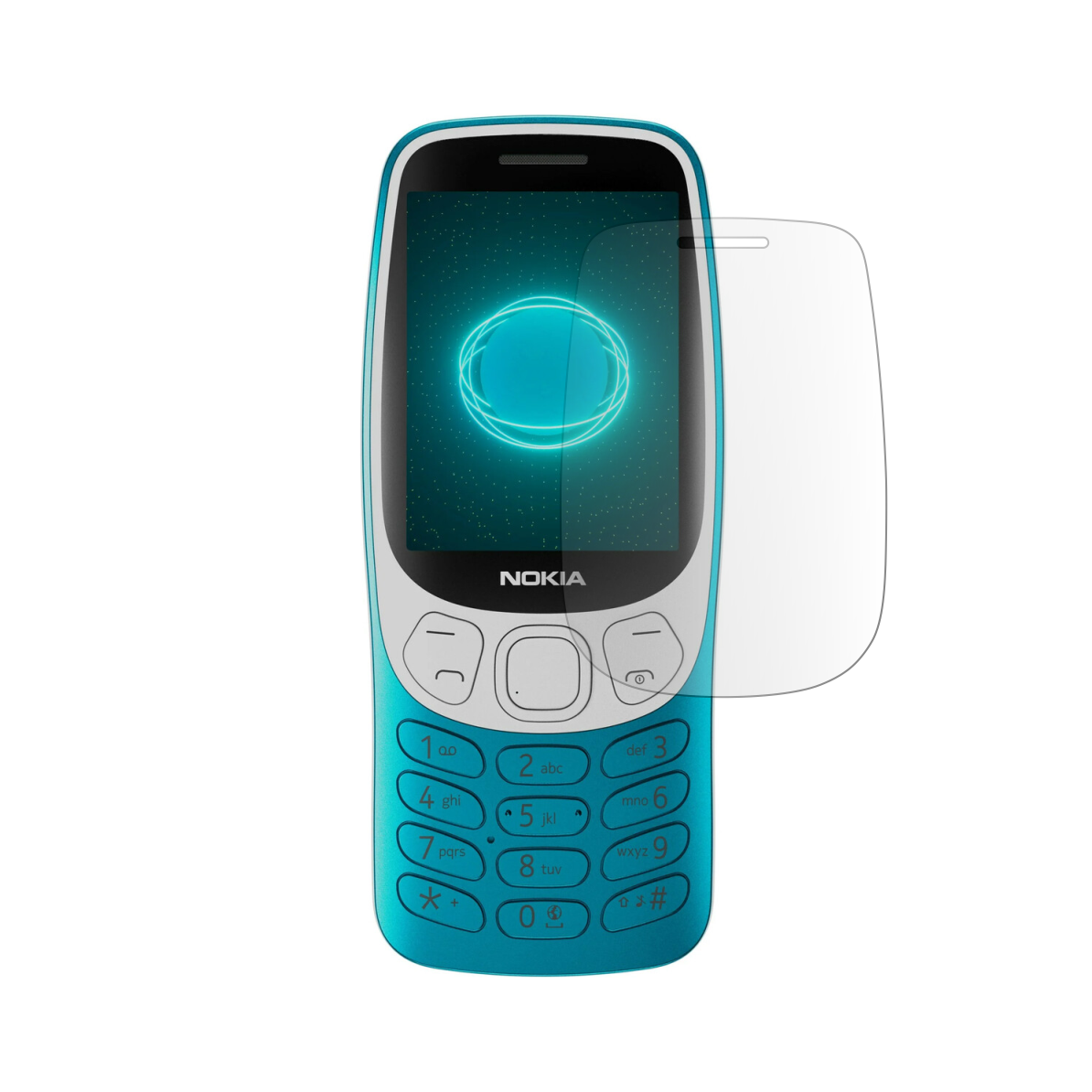 Set 2X Folie Protectie Ecran iSkinz pentru Nokia 3210 (2024) - Case friendly, Invisible Skinz HD, Siliconica Ultra-Clear cu Acoperire Totala, Adeziva si Flexibila