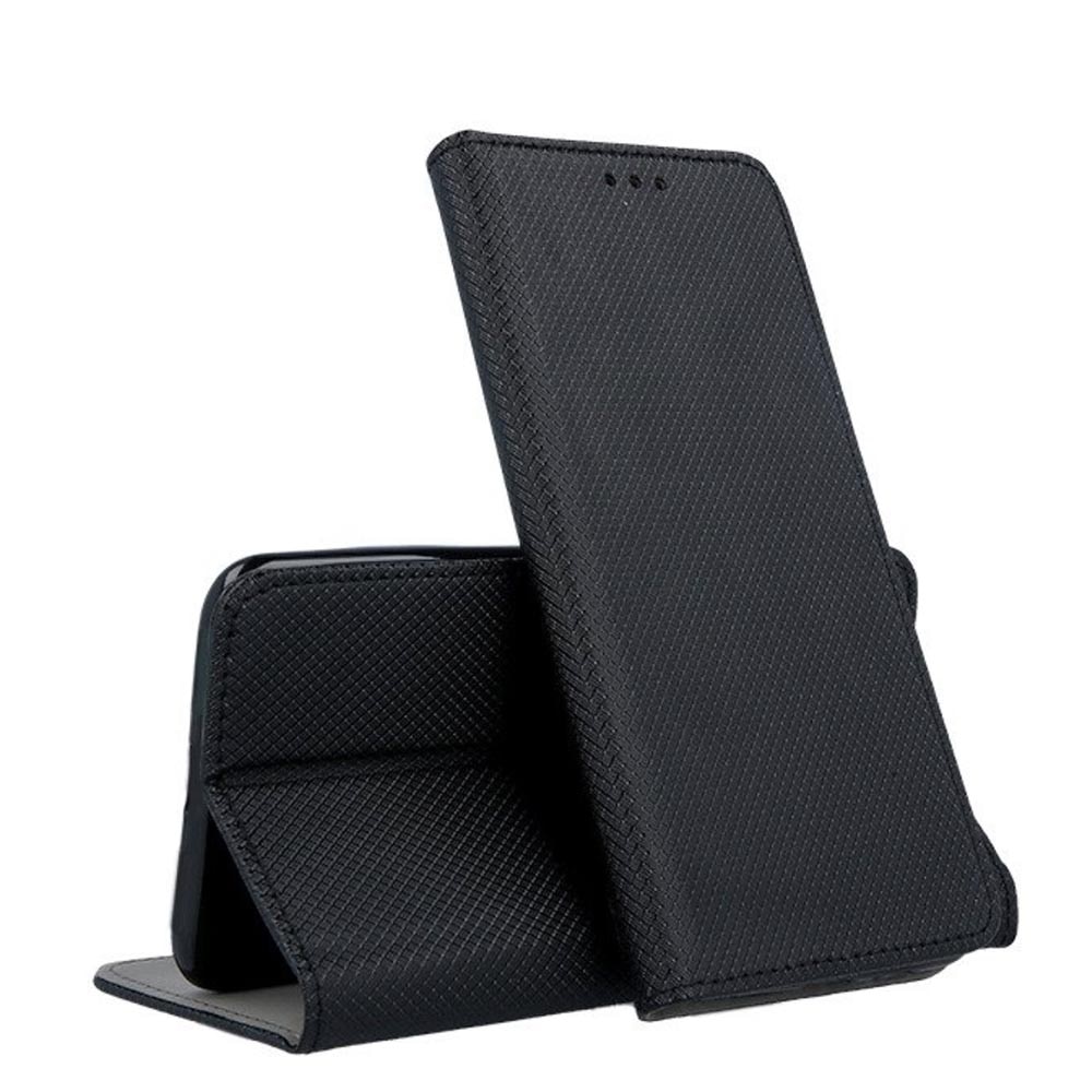 Husa Tip Carte, Magnet Book Case, Compatibila Cu Samsung Galaxy A14 5G, Inchidere Magnetica, Buzunar Card, Negru