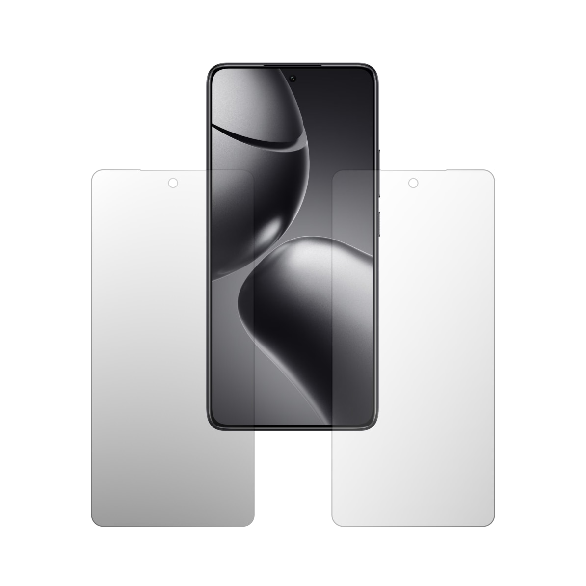 Set 2X Folie Protectie Ecran iSkinz pentru Xiaomi 14T Pro - Full Cut, Invisible Skinz HD, Siliconica Ultra-Clear cu Acoperire Totala, Adeziva si Flexibila