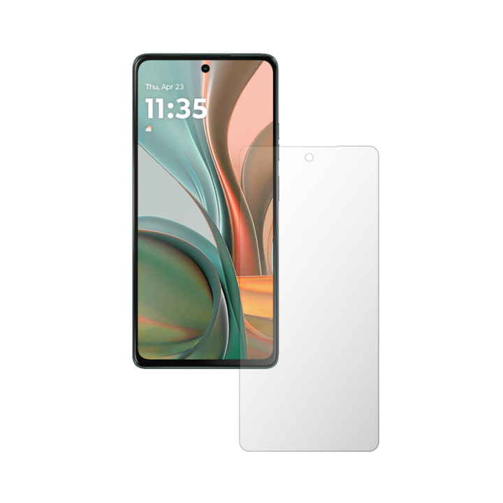 Folie Protectie Ecran Folie24, pentru Motorola Moto G75, 1X Mata, Acoperire Case-Friendly ( Compatibile cu Carcasa ), Adeziva, Flexibila cu Auto Regenerare