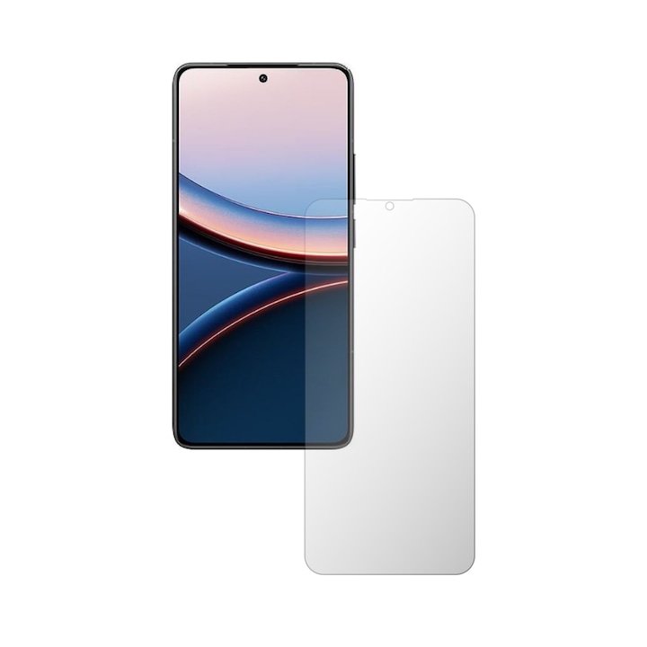 Folie Protectie Ecran Folie24, pentru Poco F7 Pro, 1X Mata, Acoperire Case-Friendly ( Compatibile cu Carcasa ), Adeziva, Flexibila cu Auto Regenerare