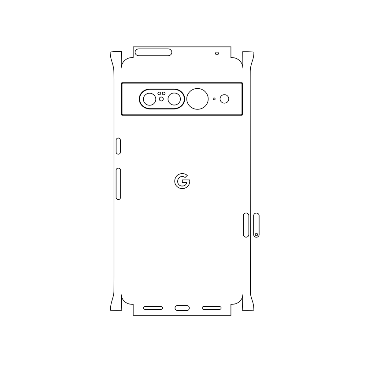 Folie iSkinz pentru Google Pixel 7 Pro - Carbon Albastru 360 Cut, Skin Adeziv Full Body Cover, Protectie Carcasa Spate si Laterale