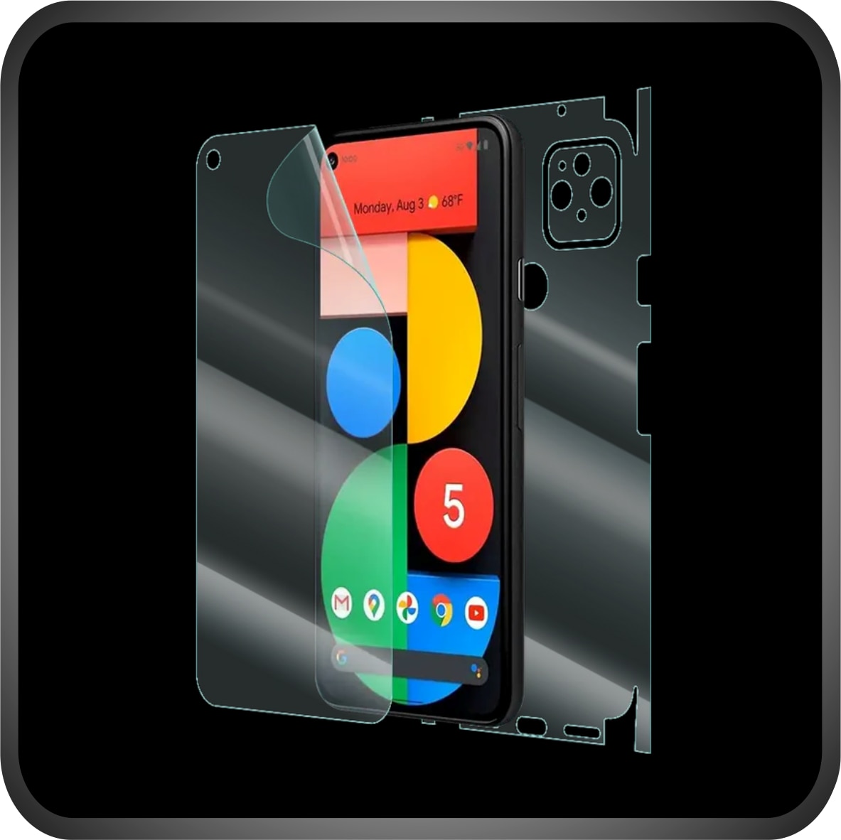 Set 2X Folii de Protectie Full-Body Folie24, pentru Samsung Galaxy S26, Acoperire 360, Ecran + Spate si Laterale, 1 Set Ultra-Clear + 1 Set Mate, Adezive, Flexibile cu Auto Regenerare