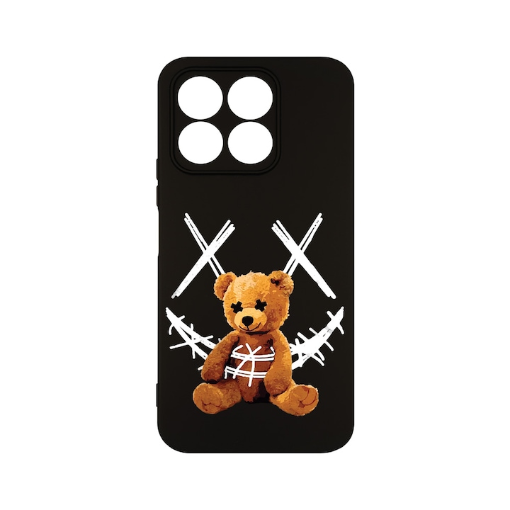 Husa BestCase® Premium Silicon, Compatibila Cu Honor X8B, Teddy Bear Smile, SLIM 1.2MM, Microfibra in interior, Antisoc, Protectie Camera, Margini ridicate pentru protectia ecranului, PB 982