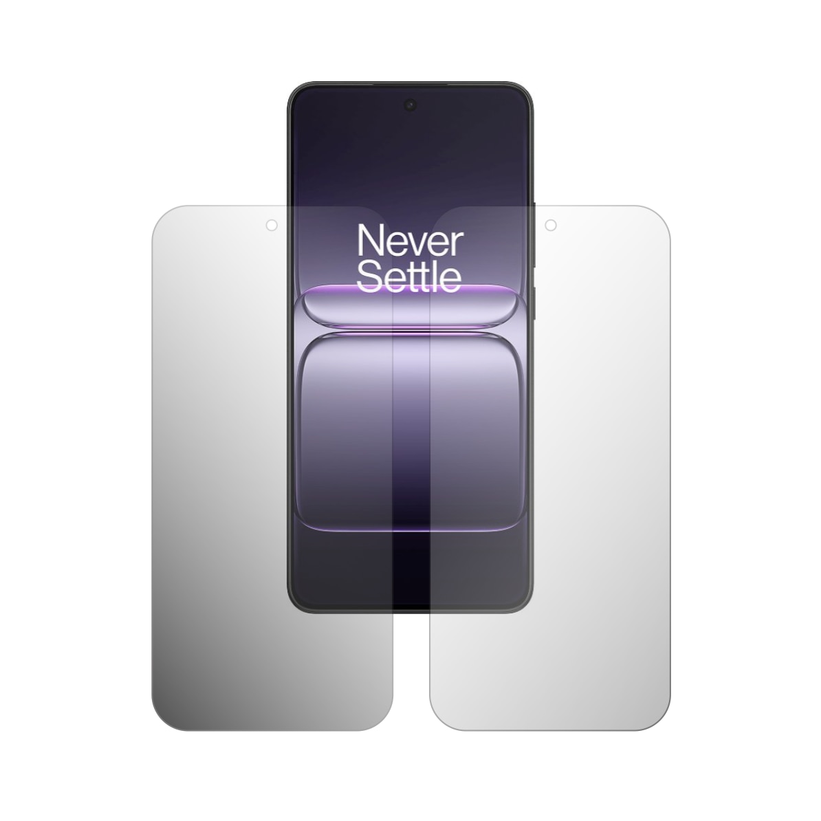 Set 2X Folie Protectie Ecran Folie24, pentru OnePlus Nord CE5, 1X Ultra-Clear + 1X Mata, Acoperire Totala Full-Display, Adezive, Flexibile cu Auto Regenerare