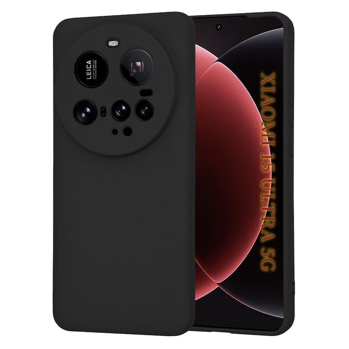 Husa pentru Xiaomi 15 Ultra - Techsuit SoftFlex - Black